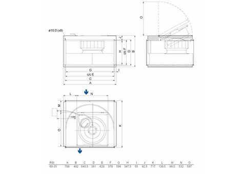 Systemair RSI 60-35 L3 sileo