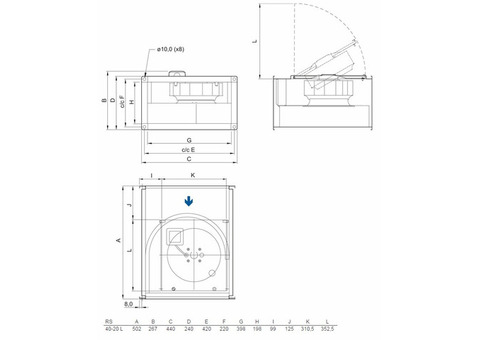 Systemair RS 40-20 L sileo