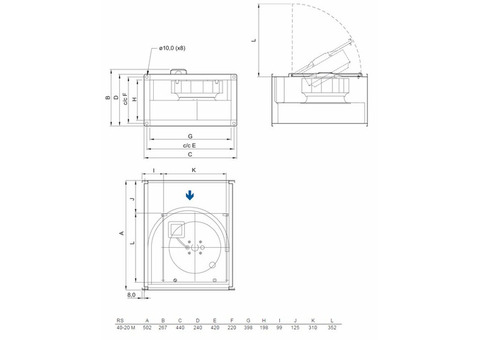 Systemair RS 40-20 M sileo