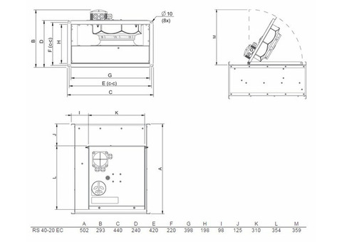 Systemair RS 40-20 EC sileo