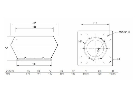 Systemair DVCI 400-S