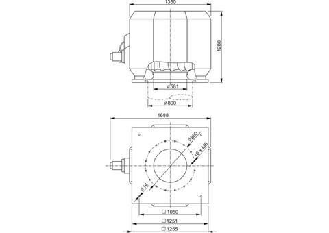 Systemair DVV 800D6-8-XL