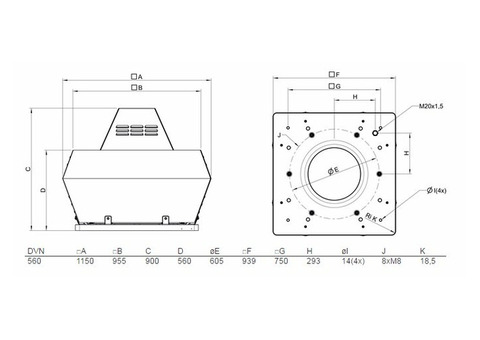 Systemair DVN 560EC