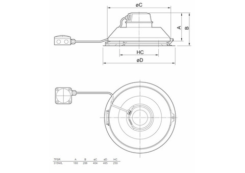 Systemair TFSR 315 sileo Grey