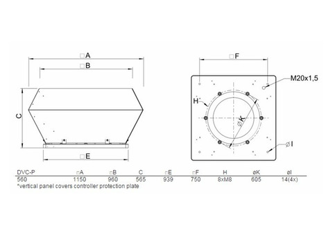 Systemair DVC 560-P