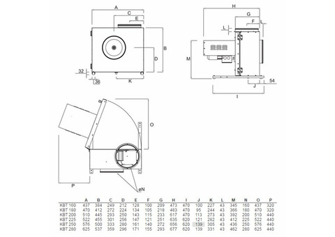 Systemair KBT 200E4