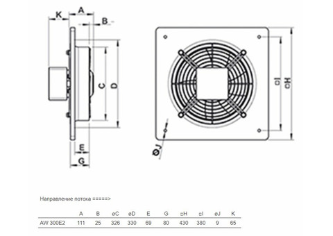 Systemair AW 300E2-K