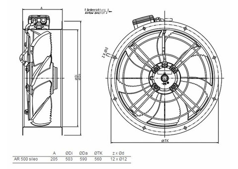 Systemair AR 500DV SILEO