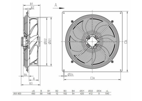 Systemair AW 400DV SILEO