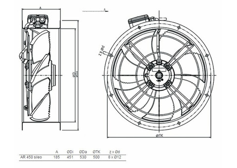 Systemair AR 450DV SILEO