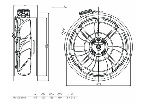 Systemair AR 400DV SILEO