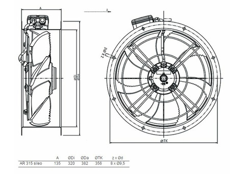 Systemair AR 315E4 SILEO