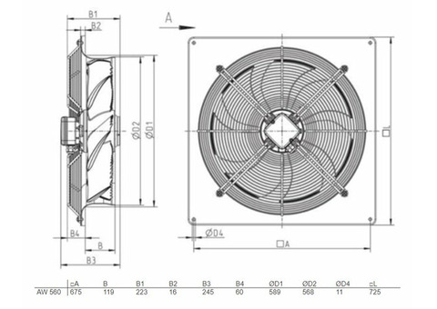 Systemair AW 560DV SILEO