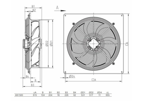 Systemair AW 500DV SILEO