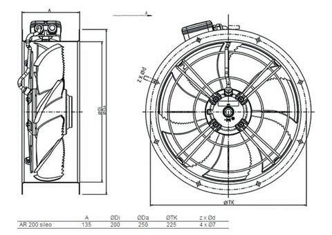 Systemair AR 250E2 SILEO