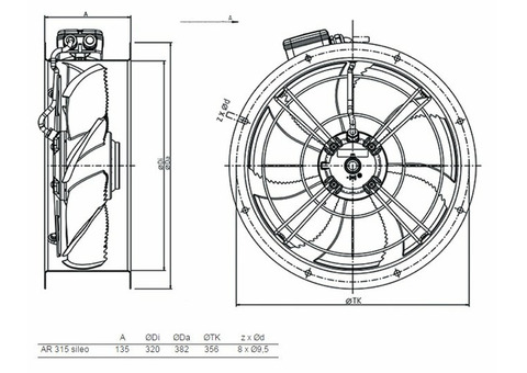 Systemair AR 315DV SILEO