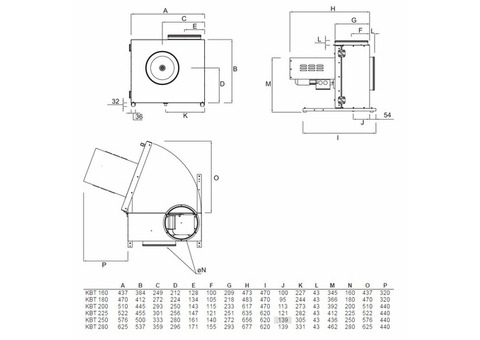 Systemair KBT 180EC