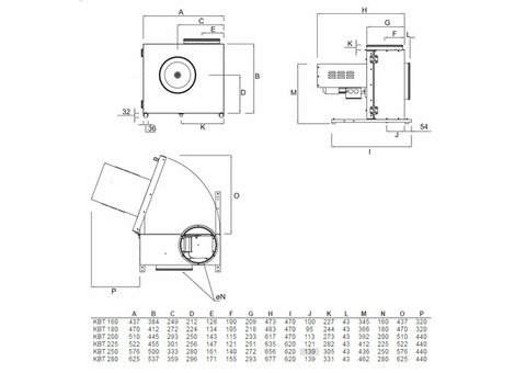 Systemair KBT 200EC