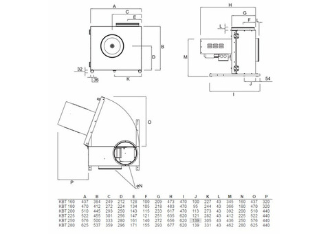 Systemair KBT 250EC