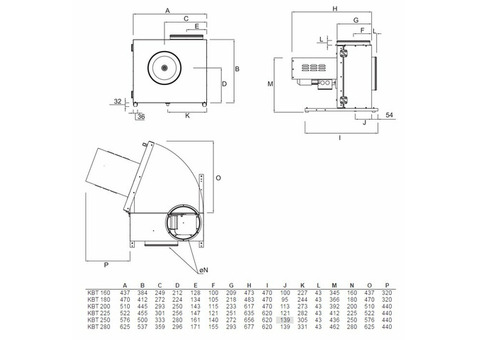 Systemair KBT 225EC