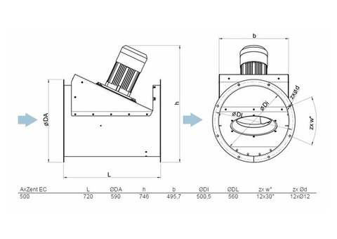 Systemair AxZent 500EC