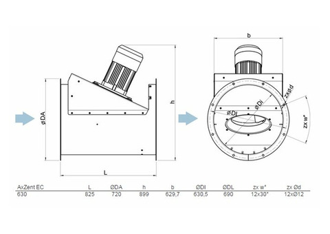 Systemair AxZent 630EC