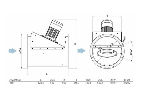 Systemair AxZent 450EC