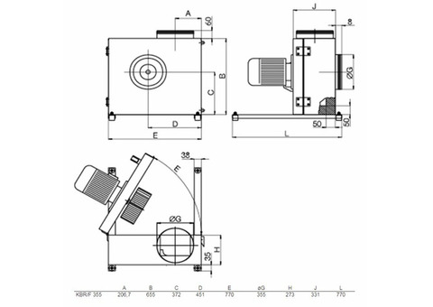 Systemair KBR/F 280D2