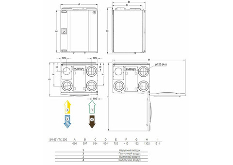 Systemair SAVE VTC 200 L