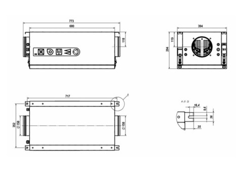 VentMachine Колибри-500 EC GTC