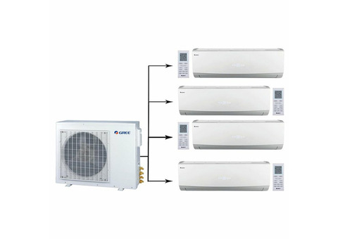 Gree GWHD(36)NK3BO / GWH(24)QE-K3DNC2G/I + GWH(12)QC-K3DNC2G/I + GWH(07)QB-K3DNC2G/Ix2