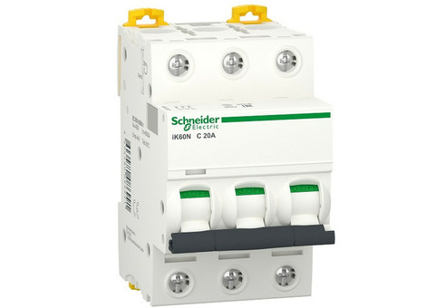 Автоматический выключатель Schneider Electric Acti9 iK60 A9K24320 3п C 20А 6кА