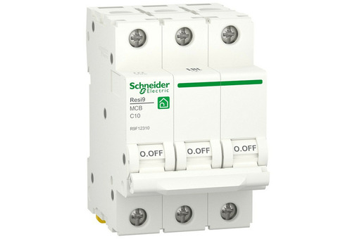 Автоматический выключатель Schneider Electric Resi9 R9F12310 3п C 10А 6000А