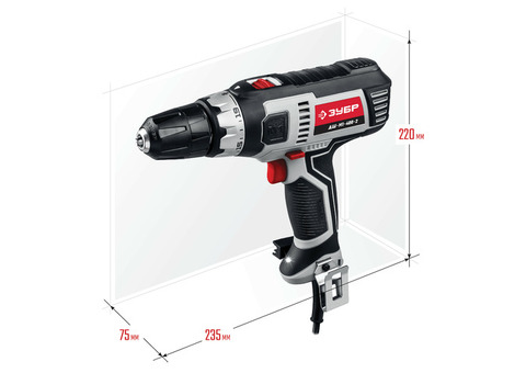 Дрель-шуруповерт электрическая Зубр Мастер ДШ-М1-400-2