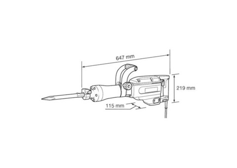 Отбойный молоток Makita HM 1304