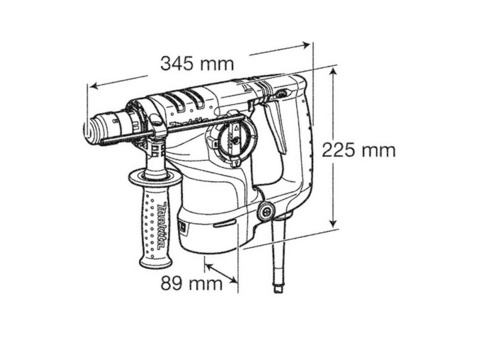 Перфоратор Makita HR 2811 FT