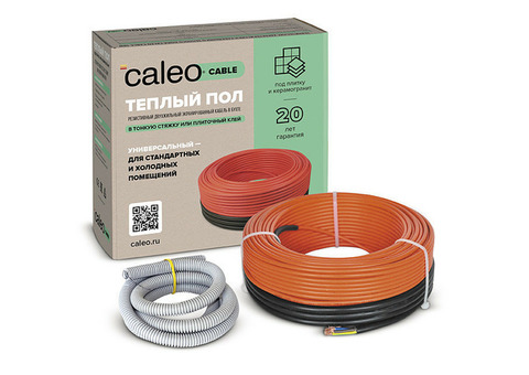 Комплект теплого пола Caleo Cable 18W-100 13,8 м2