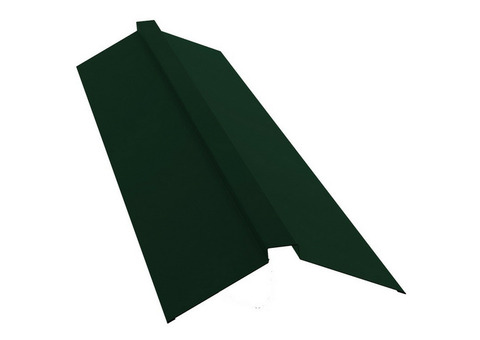 Конек плоский Grand Line GreenCoat Pural Matt RR11 115х30х115 мм резка