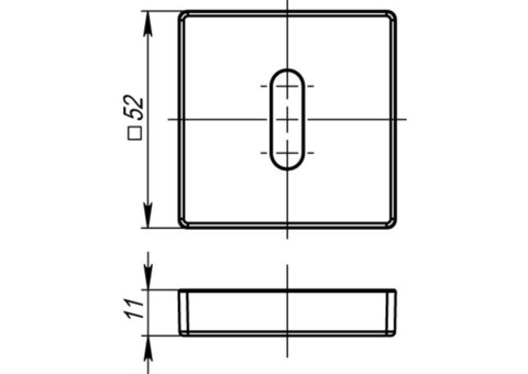 Накладка под ключ Armadillo Normal PS USQ SN-3