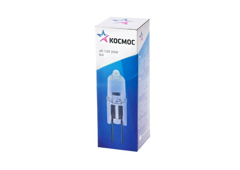 Лампа галогенная Космос JC LKsmJC12V20W G4 20 Вт