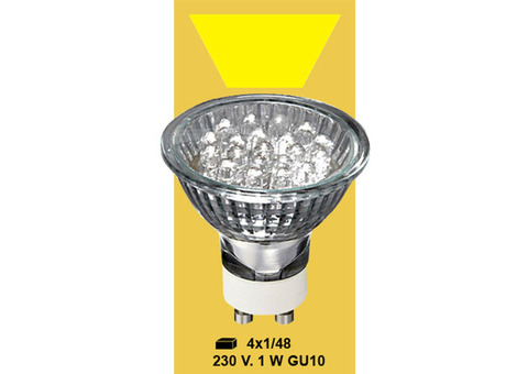 Лампочка Star Trading 347-40 LED 230V 1W желтая