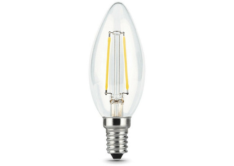 Лампа светодиодная Gauss 103801205-D Filament Candle 5W E14 4100К dimmable