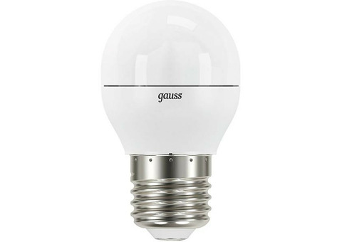 Лампа светодиодная Gauss 105102207-S Globe E27 7W 4100K step dimmable