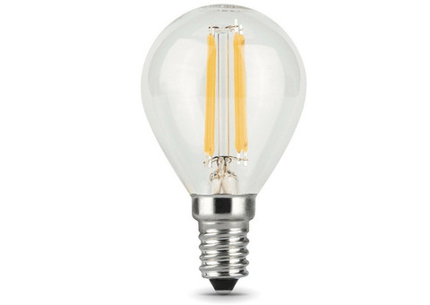 Лампа светодиодная Gauss 105801207-S Filament Globe 7W E14 4100K step dimmable