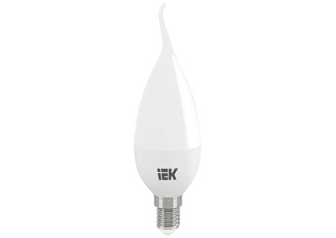 Лампа светодиодная IEK LED CB35 свеча на ветру 5Вт 230В 3000К E14 LLE-CB35-5-230-30-E14