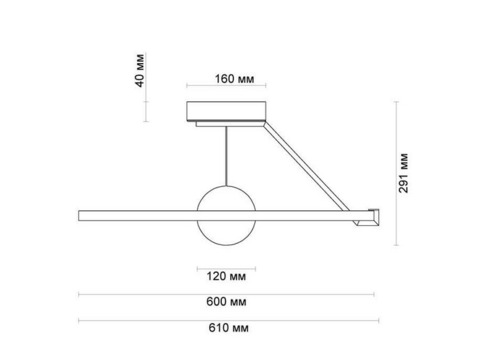 Люстра Odeon Light L-Vision Lond 4032/40CL 40 Вт