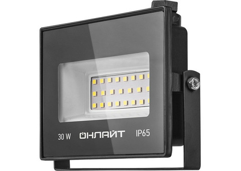 Прожектор светодиодный Онлайт OFL-30-4K-BL-IP65-LED 30W IP65 4000К