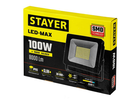 Прожектор светодиодный Stayer Lеd-Max 57131-100_z01 100 Вт