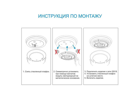 Модуль светодиодный со встроенным драйвером Apeyron 02-27 282 мм