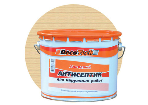 Антисептик DecoTech белый 2,5 л